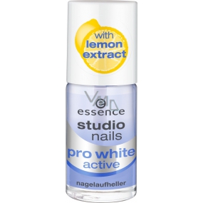 Essence Studio Nails Pre White Active lak na nechty 8 ml