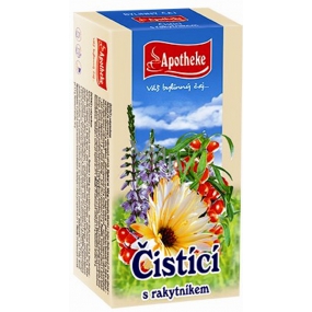 Apotheke Čistiaci čaj s rakytníkom 20 x 1,5 g