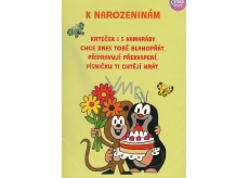 Albi Hracie prianie do obálky K narodeninám Krtko chystá prekvapenie Children s dance 14,8 x 21 cm