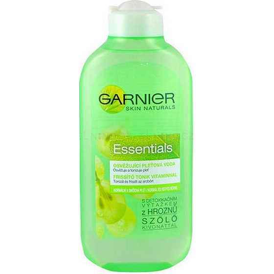 Garnier Skin Naturals Essentials pleťová voda normálna a zmiešaná pleť 200 ml