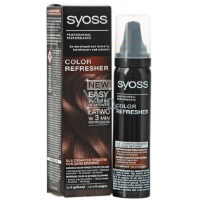 Syoss Color Refresher Pre tmavo hnedé odtiene vlasov 75 ml