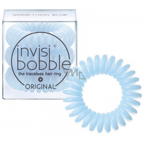 Invisibobble Original Something Blue Gumička do vlasov svetlo modrá špirálová 3 kusy