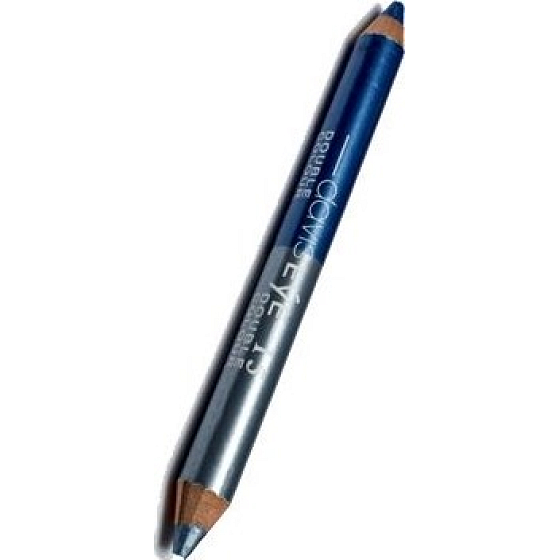 Princessa Davis Eye Double Colour očné tiene v ceruzke 015 modrá a šedomodrá 6 g