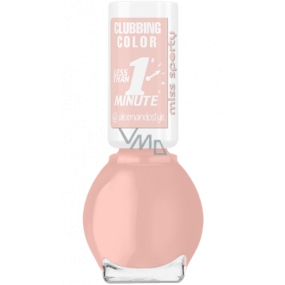 Miss Sporty Clubbing Colour lak na nechty 302 Fairy Pink 7 ml