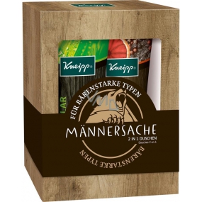 Kneipp Männersache sprchový gél 200 ml + Startklar sprchový gél 200 ml, pre mužov kozmetická sada