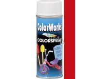 Color Works Colorsprej 918506 karmínovo červený alkydový lak 400 ml