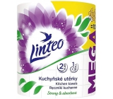 Linteo Mega kuchynské utierky dvojvrstvové, zo 100% celulózy 100 m 1 kus