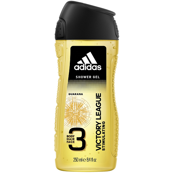 Adidas Victory League 3v1 sprchový gél pre mužov 250 ml
