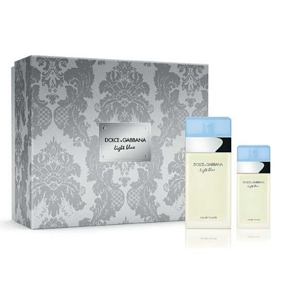 Dolce & Gabbana Light Blue toaletná voda pre ženy 100 ml + toaletná voda 25 ml, darčeková sada