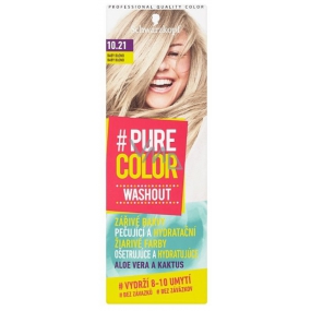 Schwarzkopf Pure Color washout zmývateľná farba na vlasy 10.21 Baby blond