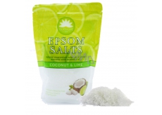 Elysium Spa Kokos a limetka relaxačné soľ do kúpeľa s prírodným magnéziom a esenciálnymi olejmi 450 g