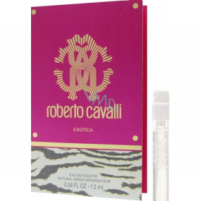 Roberto Cavalli Exotica toaletná voda pre ženy 1,2 ml s rozprašovačom, vialka