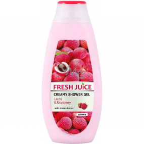 Fresh Juice Litchi & Malina krémový sprchový gél 400 ml