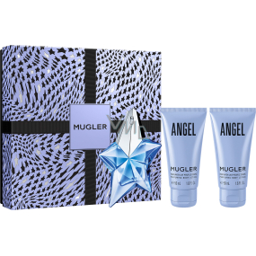 Thierry Mugler Angel parfumovaná voda 25 ml + telové mlieko 2 x 50 ml, darčeková sada pre ženy