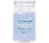 Yankee Candle Ocean Air - Vonná sviečka Ocean Air Signature veľké sklo 2 knôty 567 g