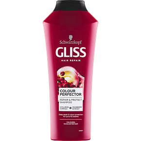 Gliss Ultimate Color šampón pre farbené vlasy, 400 ml