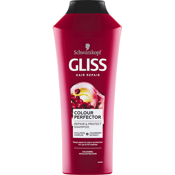 Gliss Ultimate Color šampón pre farbené vlasy, 400 ml