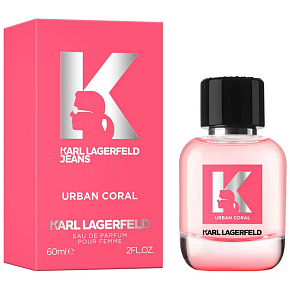 Karl Lagerfeld Jeans Urban Coral parfumovaná voda pre ženy 60 ml