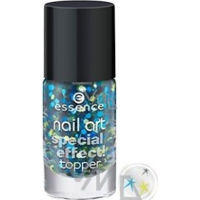 Essence Nail Art Special Effect lak so špeciálnym efektom 13 Mrs & Mr Glitter 8 ml