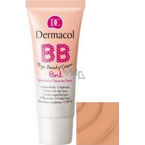 Dermacol Magic Beauty Cream hydratačný BB krém 8v1 odtieň Sand 30 ml