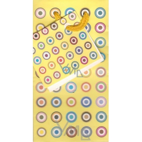 Nekupto Darčeková papierová taška 13 x 7 x 5 cm Kolieska 1 kus 004 FXS