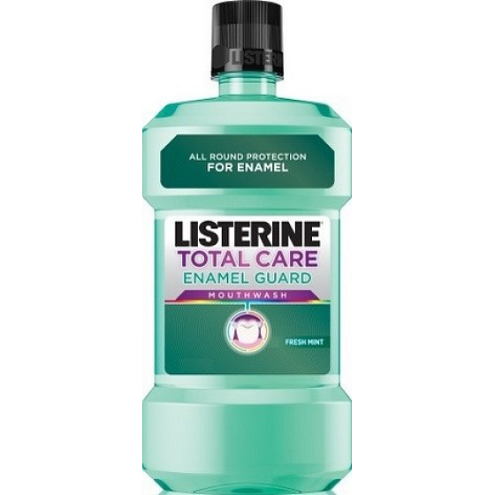 Listerine Total Care Enamel Guard ústna voda chráni zuby pred zubným kazom 250 ml