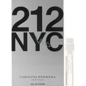 Carolina Herrera 212 NYC Women toaletná voda pre ženy 1,5 ml s rozprašovačom, flakón