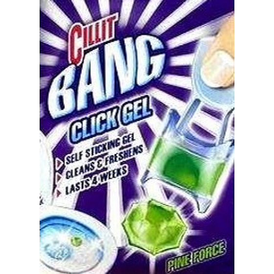 Cillit Bang Click Gel Pine Force gélový čistič Wc 1 x 5 g