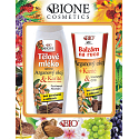 Bion Cosmetics Arganový olej & Karité výživné telové mlieko 500 ml + balzam ruky 205 ml, kozmetická sada