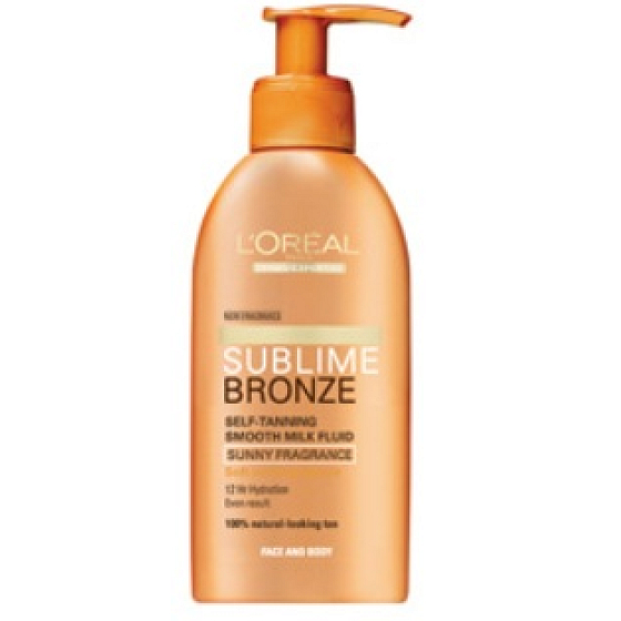 Loreal Paris Sublime Bronze samoopaľovacie mlieko na tvár a telo 150 ml