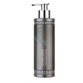 Vivian Gray Crystal Gray luxusné hydratačné telové mlieko 250 ml