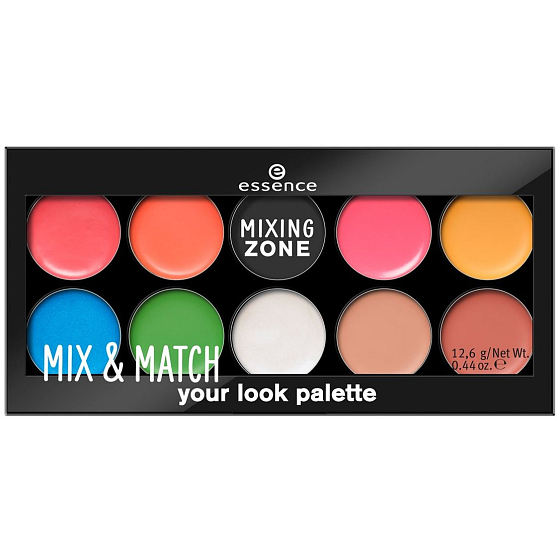 Essence Mixing Zone Mix & Match Your Look paletka 10 Colour Up Your Life 12,6 g