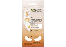 Garnier Moisture + Fresh Look povzbudzujúci textilné maska na oči 15 minútová so šťavou z pomaranča a kyselinou hyalurónovou 6 g