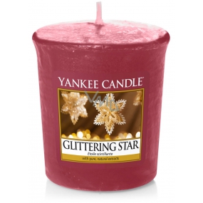 Yankee Candle Glittering Star - Žiarivá hviezda vonná sviečka votívny 49 g