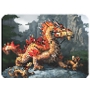 Prime3D magnet - Zlatý horský drak 9 x 7 cm