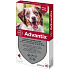 Bayer Advantix Spot On roztok na kvapkanie na kožu pre psov nad pre psov 10-25 kg, 1 x 2,5 ml