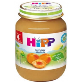 Hipp Ovocie Bio Marhule ovocný príkrm, znížený obsah laktózy a bez pridaného cukru pre deti 125 g