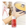 Millefiori Milano Natural Mela & Cannella - Jablko a Škorica Difuzér 250 ml + 8 stebiel v dĺžke 30 cm do stredne veľkých priestorov vydrží minimálne 3 mesiace