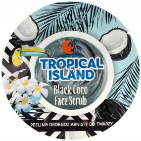 Marion Tropický ostrov Black Coco - Čierny kokos exfoliačný pleťový peeling 8 g