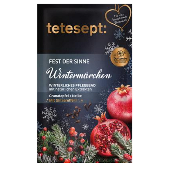 Tetesept Zimná rozprávka soľ do kúpeľa 60 g