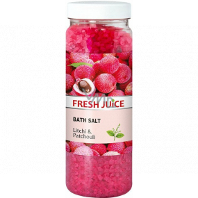 Fresh Juice Litchi & Patchouli kúpeľová soľ 700 g