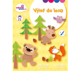 Ditipo Omaľovánky pre šikulky Výlet do lesa 21,5 x 27,5 cm vek 5-8