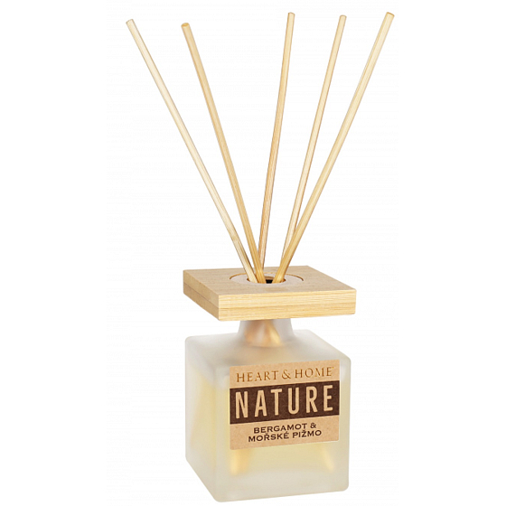 Heart & Home Nature Difuzér s bergamotom a morským pižmom 80 ml