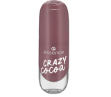 Essence Gelový lak na nechty 29 Crazy Cocoa 8 ml