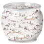 Emocio Dekor Snowy Poetry vonná sviečka sklo 70 x 62 mm 85 g