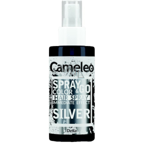 Delia Cosmetics Cameleo Spray & Go sprej na vlasy Silver 150 ml