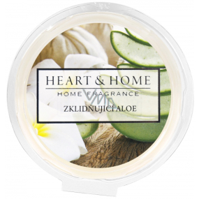 Heart & Home Upokojujúci sójový vosk s prírodnou vôňou 26 g