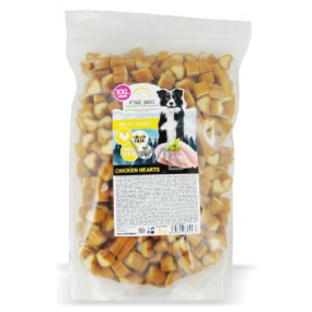 Fine Dog FoN Meat Snack Kuracie srdiečka s vysokým obsahom mäsa, mäsová pochúťka pre psy 1 kg