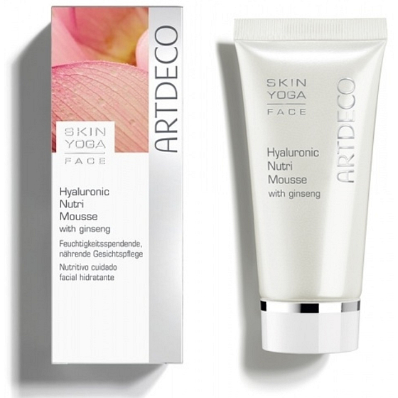 Artdeco Skin Yoga Hyaluronic Nutri Mousse Hydratačná vyživujúca pena so ženšenom pre zrelú pleť 50 ml