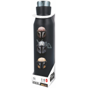 Epee Merch Star Wars Mandalorian nerezová termo fľaša čierna 580 ml